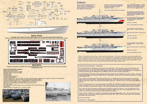 Fairmile D Motor Torpedo Boat 1/144