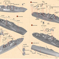 Fairmile D Motor Torpedo Boat 1/144