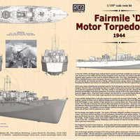 Fairmile D Motor Torpedo Boat 1/144