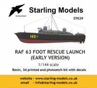 RAF 63 foot rescue launch early version 1/144
