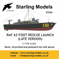 RAF 63' Rescue Launch (lete version) 1/144