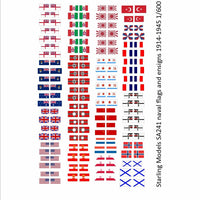 Flags WW1 and WW2 1/600