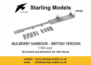 Mulberry harbour - British version 1/700