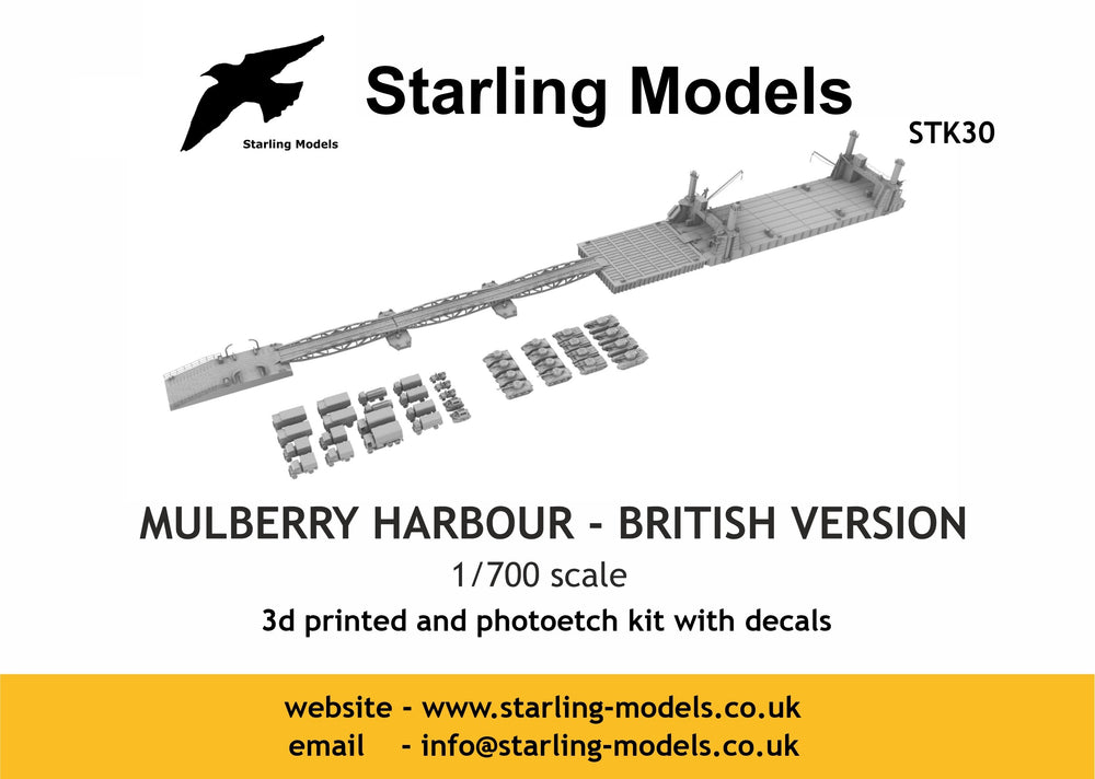 Mulberry harbour - British version 1/700