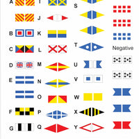 Royal Navy signal flags 1/350