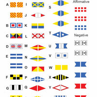 Royal Navy signal flags 1/700