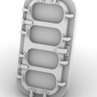 Royal Navy type waffle doors 1/350