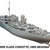 HMS Begonia, Flower class corvette