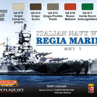 LifeColor Italian Navy WWII Set (22ml x 6)