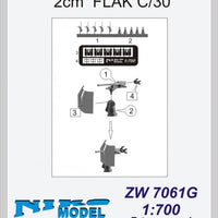 2cm single flak C/30 x 5