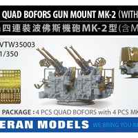 40mm quad bofors mounts Mk2