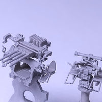 1.1" / 75 cal quad aa guns with Mk 44 director