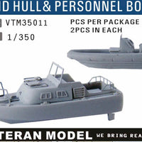USN rigid hull and personnel boats