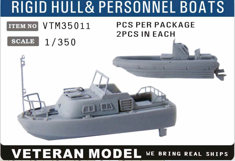 USN rigid hull and personnel boats