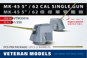 Mk-45 5" / 62 cal single gun mount