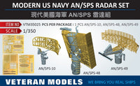 Modern US Navy AN / SPS radar set
