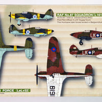 Hawker Hurricane fabric wing version 1/144