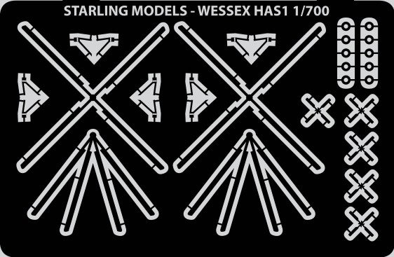 Wessex HAS1 helicopter etched detail set