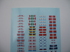 Modern naval flags and ensigns 1/350