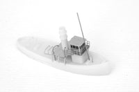 Tugs and barges set 1/700
