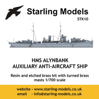 HMS Alynbank, auxiliary anti-aircraft ship 1940