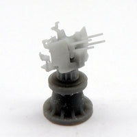 German 2cm C38 flakvierling mount with shield x 4
