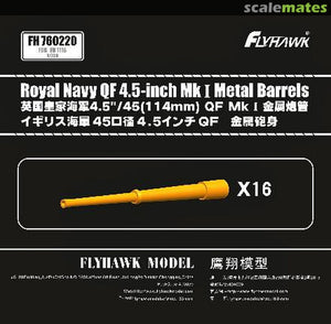 Royal Navy QF 4.5" Mark 1 barrels