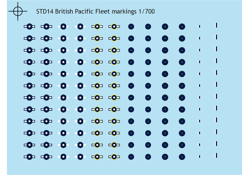 British Pacific Fleet aircraft markings