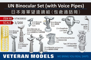 IJN Binocular set 9with voice pipes) 1/200