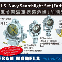 US Navy searchlight set (early type)