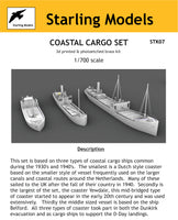 Coastal Cargo Ship set
